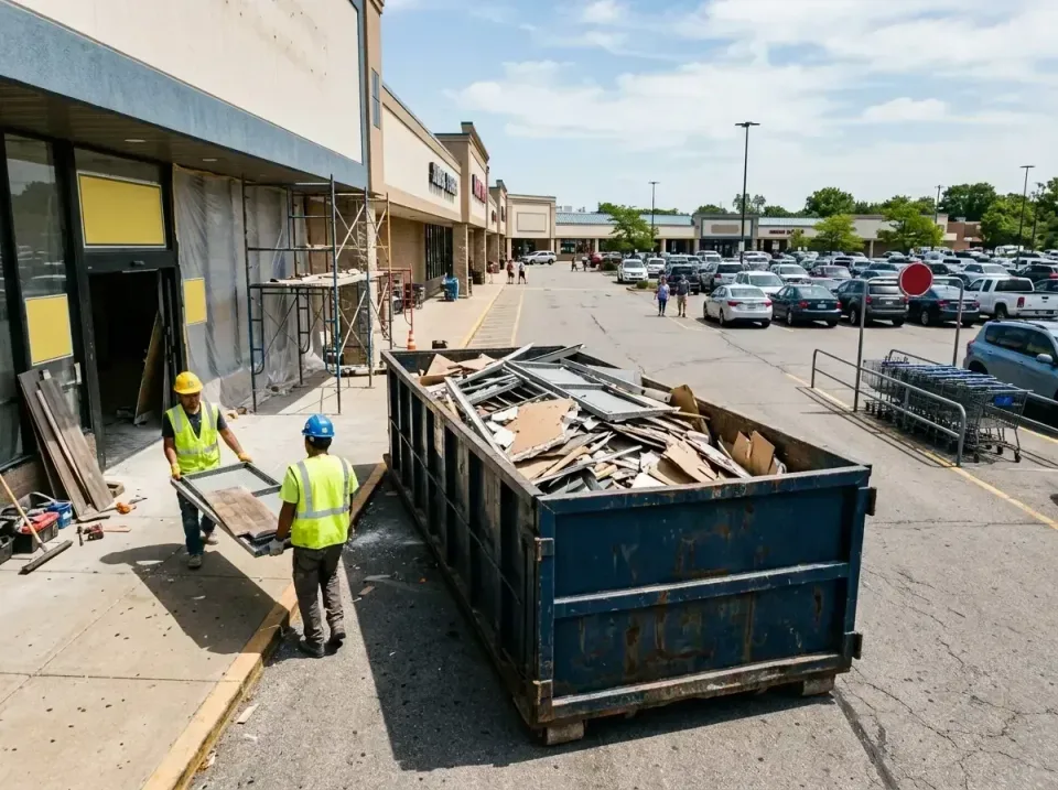 retail-store-renovation-debris-003 — frequently asked questions, Roll-off Dumpster Rentals in Cricket, NC